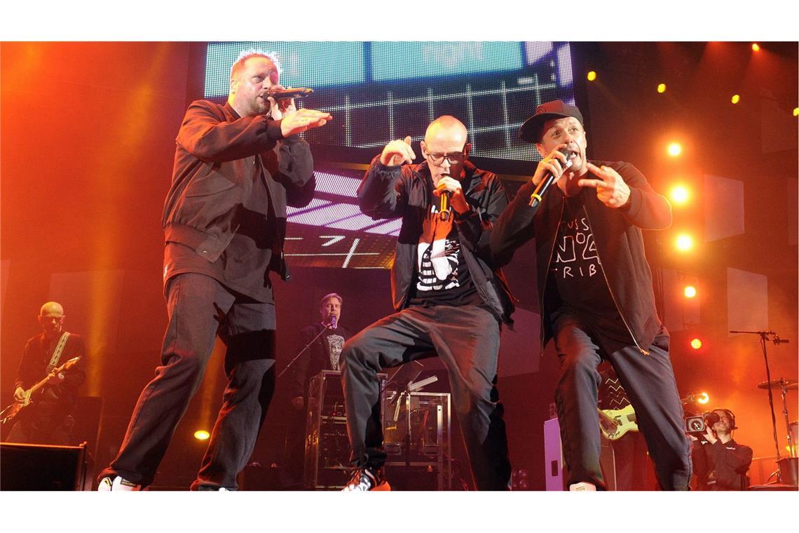 Die Fanta 4 bei einem Konzert in der Wiener Stadthalle. Hier wird auch ihre Abschiedstour enden.