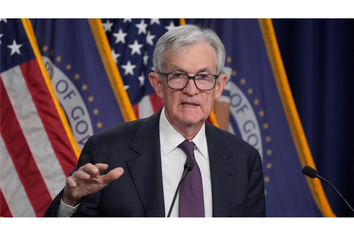 Die Fed hat ihren Leitzins unangetastet gelassen.