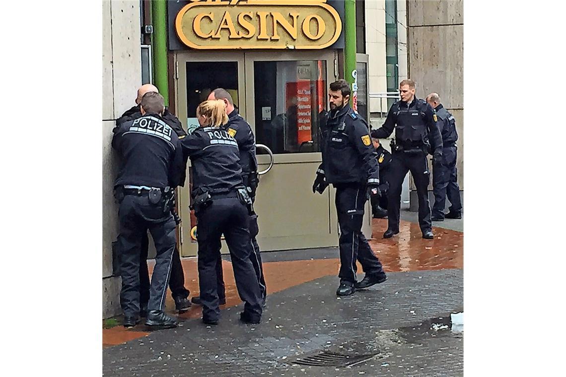 Die Festnahme des „Ohrabbeißers“ vor Jahren in der Stuttgarter City