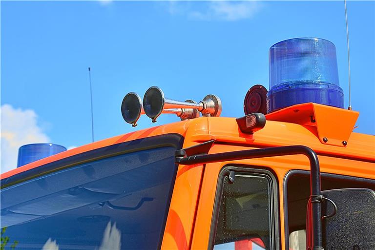 Die Feuerwehr Backnang war vor Ort. Symbolbild: Tobias Sellmaier