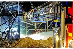 Die Feuerwehr hatte den Brand schnell unter Kontrolle. Foto: Benjamin Beytekin