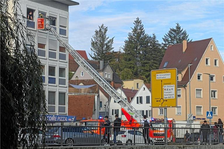 Die Feuerwehr ist am Freitagnachmittag gegen 16.30 Uhr ausgerückt. Foto: privat