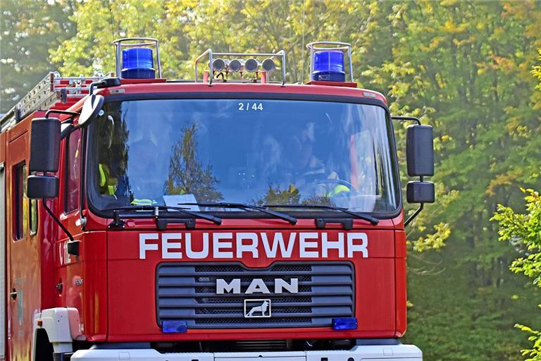 Die Feuerwehr Murrhardt war im Einsatz. Symbolfoto: Tobias Sellmaier