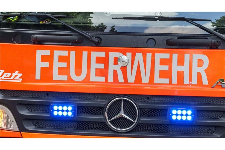 Die Feuerwehr musste in Hambrücken ein Feuer löschen.