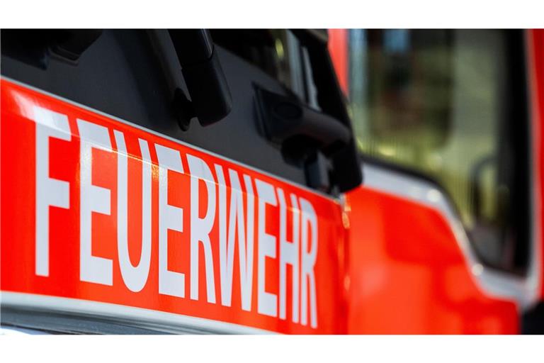 Die Feuerwehr rückte aus. (Symbolbild)