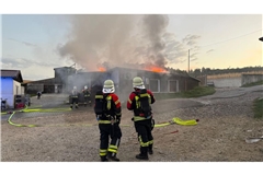 Die Feuerwehr war im Einsatz.