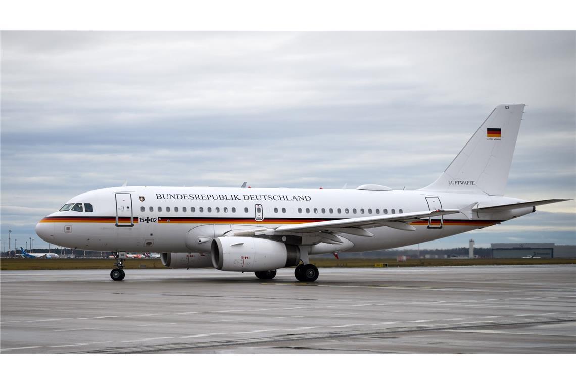 Die Flugbereitschaft der Bundeswehr hat mehrere Flieger für Regierungsmitglieder zur Verfügung.