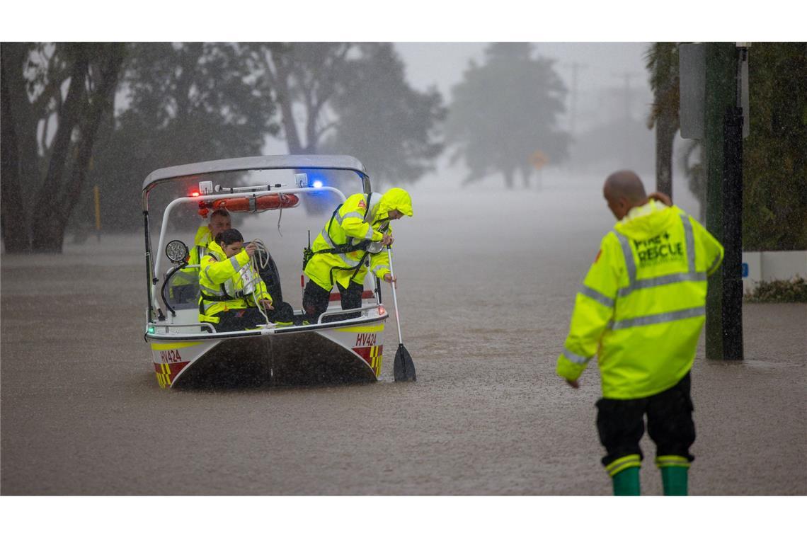Verheerendes Hochwasser in Australien - mindestens drei Tote Die Fluten haben bereits Todesopfer gefordert.
