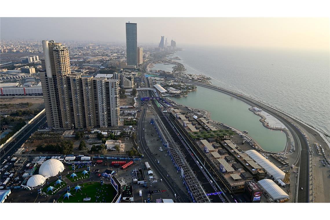 Die Formel 1-Rennstrecke in Saudi-Arabien. (Archivbild)