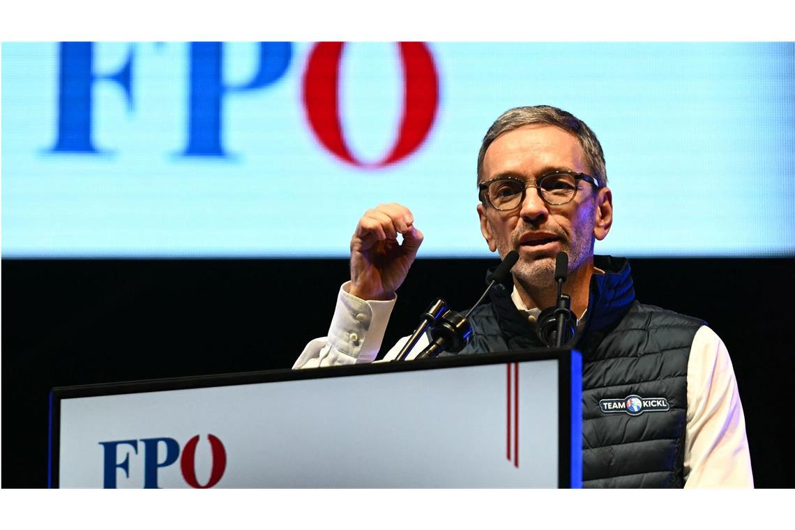 Was wird jetzt aus der Zuckerl-Koalition? Die FPÖ von Herbert Kickl will an die Macht.