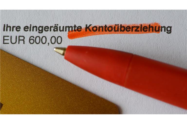 Die Frage einer Deckelung von Dispo-Zinsen wird in dem Entwurf nicht thematisiert. (Symbolbild)