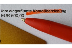 Die Frage einer Deckelung von Dispo-Zinsen wird in dem Entwurf nicht thematisiert. (Symbolbild)