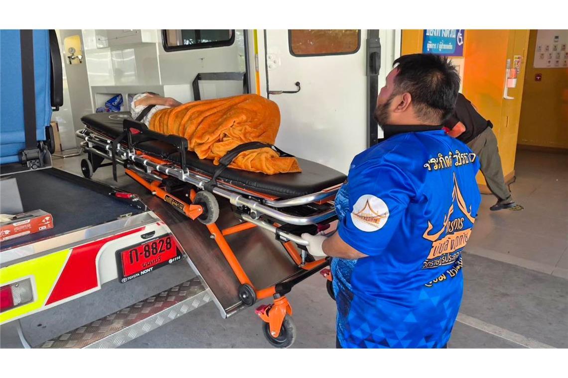 Die Frau war noch am Leben.