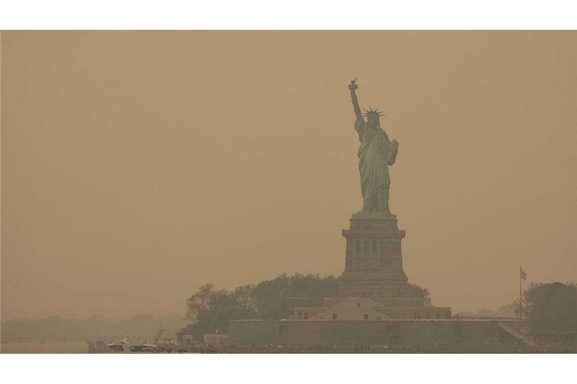 Franzose will Freiheitsstatue zurück Die Freiheit hat in den USA mit Trump an Strahlkraft verloren.