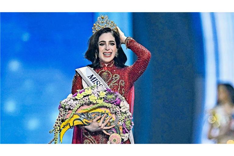 Die frisch gekrönte Miss Universe: Fatima Bosch aus Mexiko