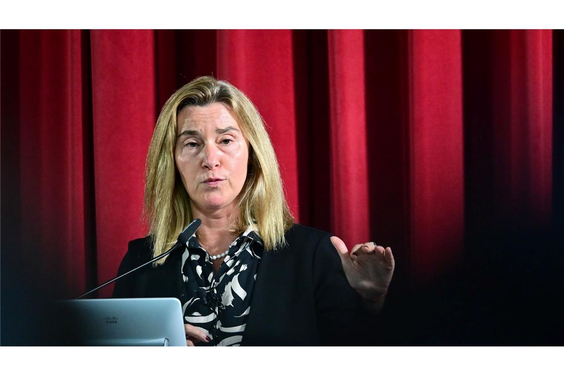 Die frühere EU-Außenbeauftragte Federica Mogherini ist wieder auf freiem Fuß. (Archivbild)