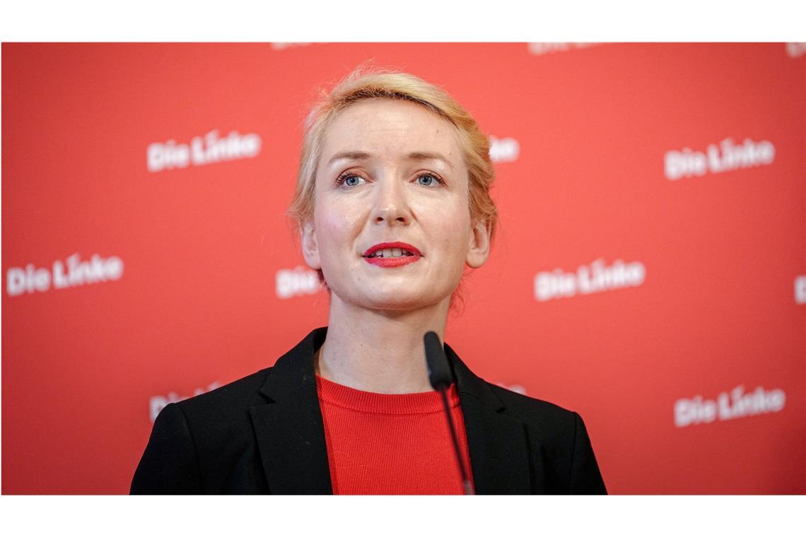 8. Mai bundesweit als Feiertag? Die Führungsriege der Linken um die Co-Parteivorsitzende Ines Schwerdtner hat eine Erklärung veröffentlicht. (Archivbild)