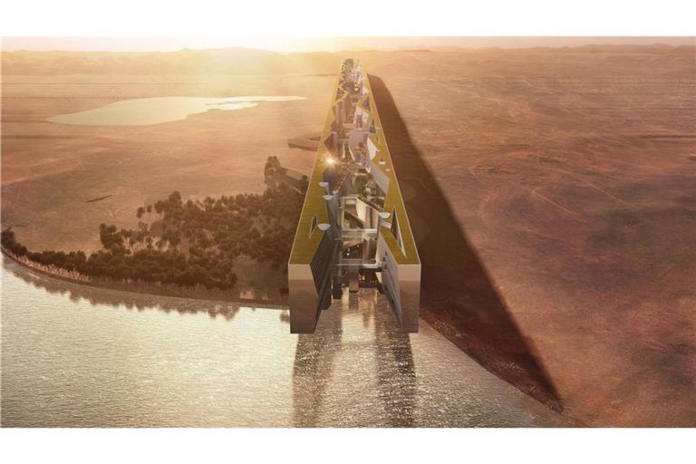 Die futuristische Stadt Neom im Nordwesten Saudi-Arabiens soll neue Maßstäbe beim nachhaltigen Wohnen, Leben und Arbeiten setzen. In einer  dünn besiedelten Wüstengegend ist dafür am Roten Meer eine Fläche vorgesehen, die fast der Größe Belgiens entspricht.