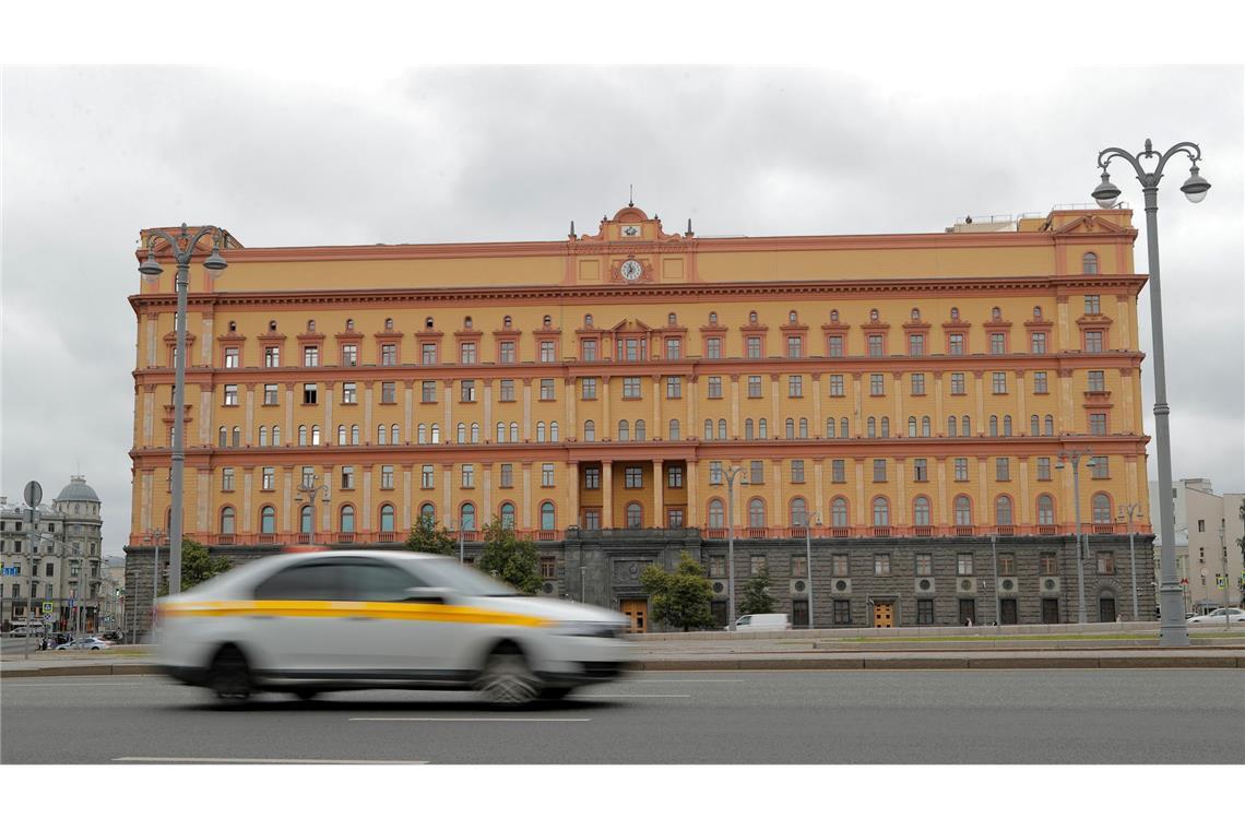 Russischer Geheimdienst nimmt Deutschen als Saboteur fest Die Geheimdienstzentrale Lubjanka ist immer noch gefürchtet bei vielen Russen (Archivbild)