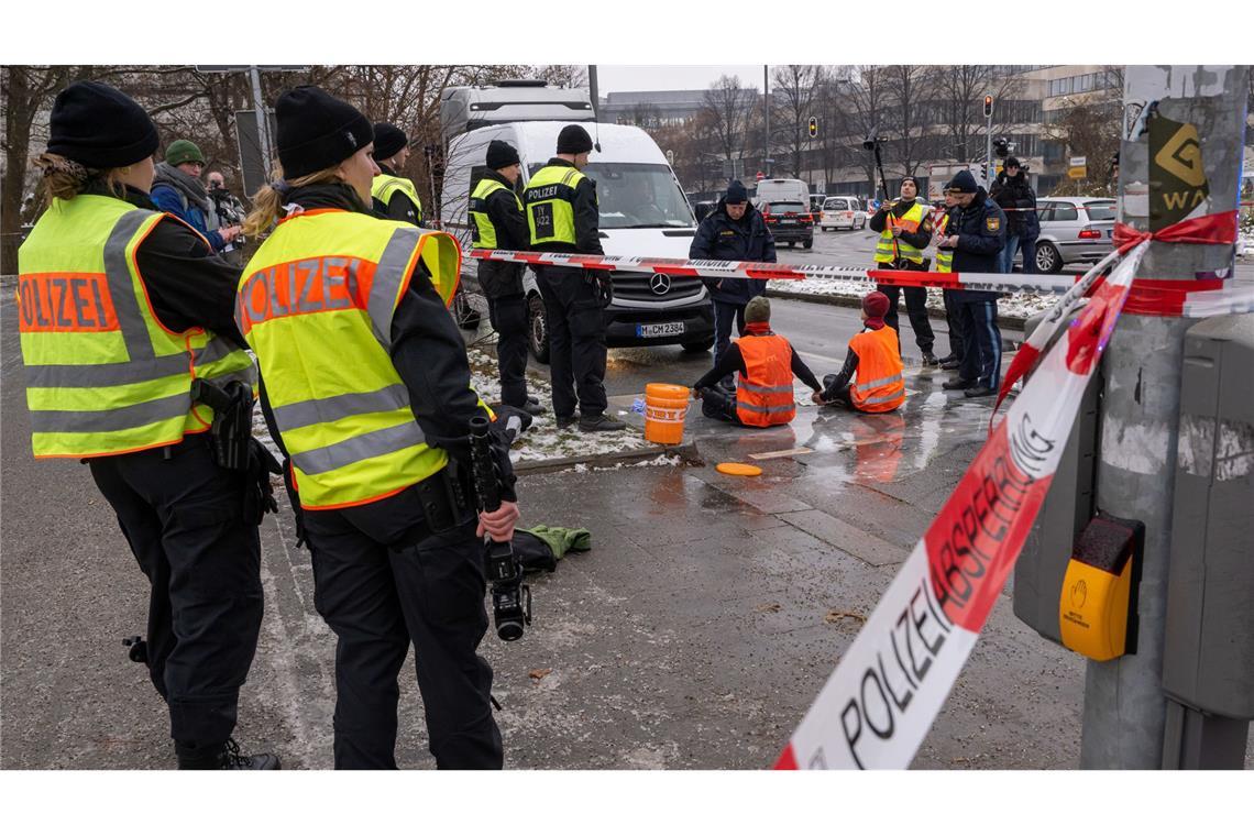 Amnesty International kritisiert Anklage von Klimaaktivisten Die Generalstaatsanwaltschaft München hat wegen des Verdachts der Bildung einer kriminellen Vereinigung Anklage gegen fünf Mitglieder der ehemaligen Letzten Generation erhoben. (Archivbild)