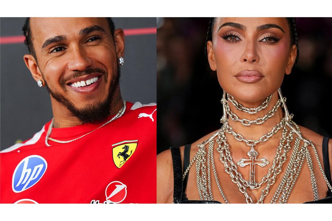 Die Gerüchteküche um eine Beziehung von Kim Kardashian und Lewis Hamilton brodelt seit Monaten. (Archivbild)