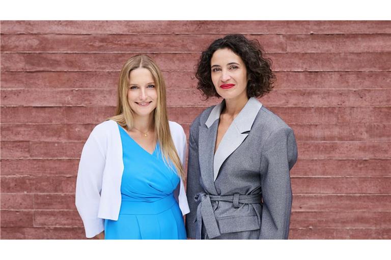 Die Geschäftsführerinnen der gegen Hass und Hetze im Internet eintretenden Organisation HateAid, Josephine Ballon (l.) und Anna-Lena von Hodenberg (r.), wurden von der US-Regierung wegen Zensur-Vorwürfen mit Einreisesperren belegt. (Archivbild)