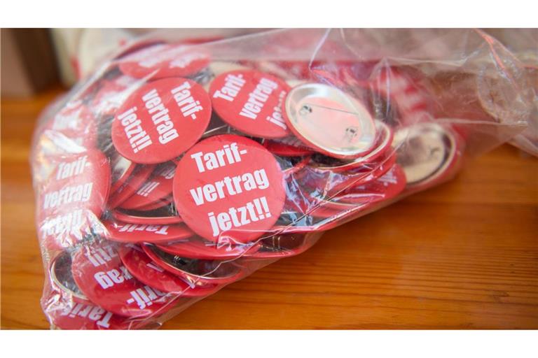 Die Gewerkschaften kämpfen für mehr Tarifverträge in Deutschland (Symbolbild))