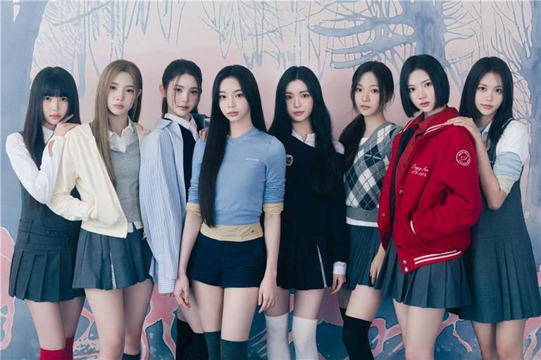 Die Girlgroup "Hearts2Hearts" feiert ihr K-Pop-Debüt.
