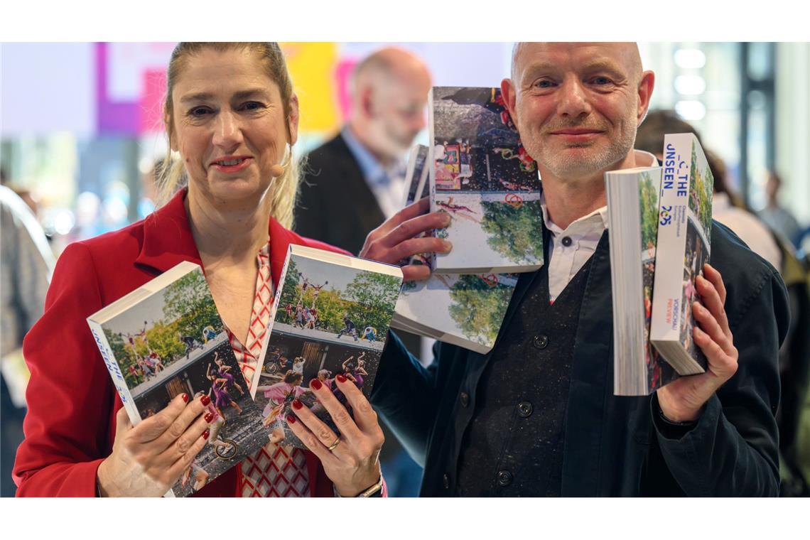 Chemnitz ist Kulturhauptstadt - großes Fest am 18. Januar Die große Eröffnungsfeier am 18. Januar fest im Blick: Die Geschäftsführer der Kulturhauptstadt gGmbH, Andrea Pier und Stefan Schmidtke (Archivbild)