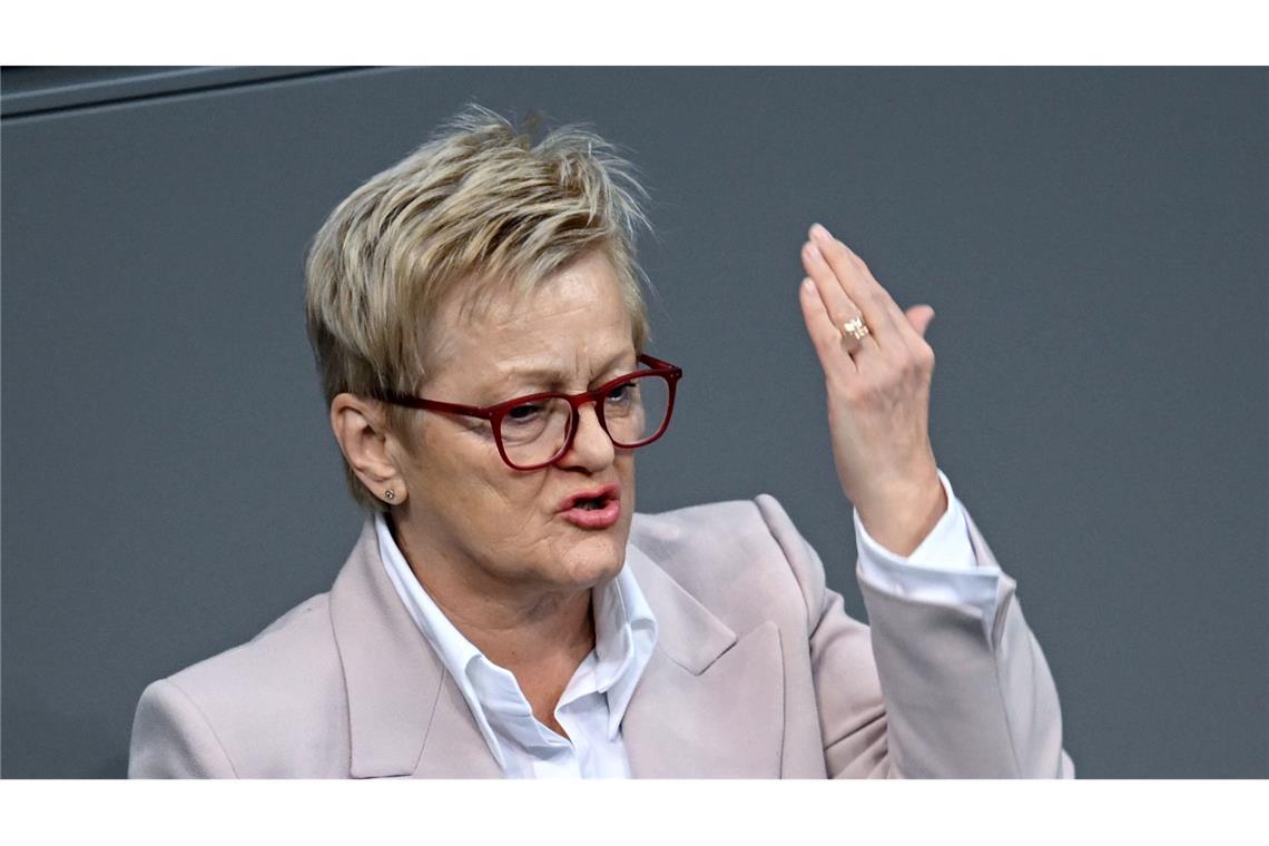 Grünen-Abgeordnete stellen neuen Antrag für AfD-Verbot vor Die Grünen-Politikerin Renate Künast steht hinter dem Alternativ-Antrag für ein AfD-Verbot.