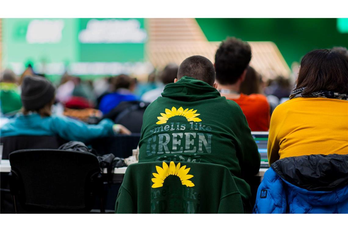 Die Grünen sehen sich in stürmischen Zeiten.