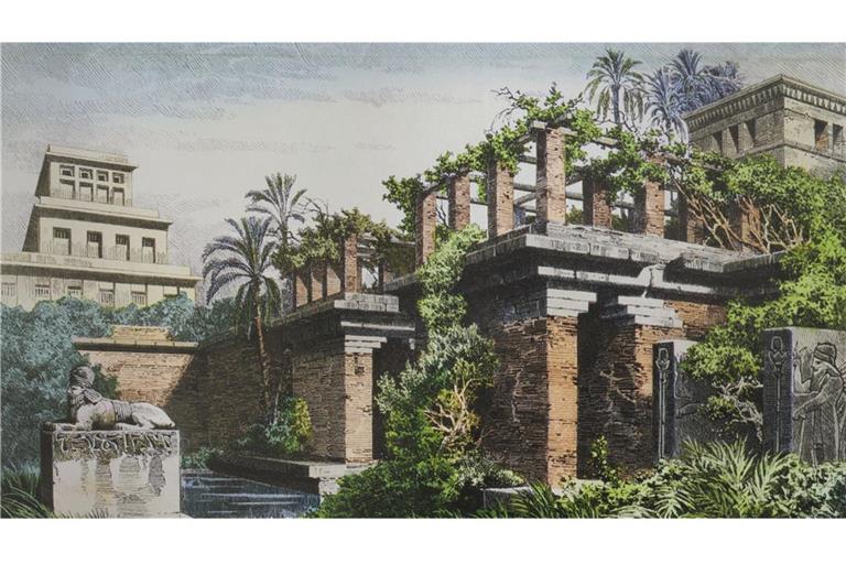 Die Hängenden Gärten der Semiramis, auch die Hängenden Gärten von Babylon genannt, waren nach den Berichten griechischer Autoren eine aufwendige Gartenanlage in Babylon am Euphrat. Sie zählten zu den sieben Weltwundern der Antike.