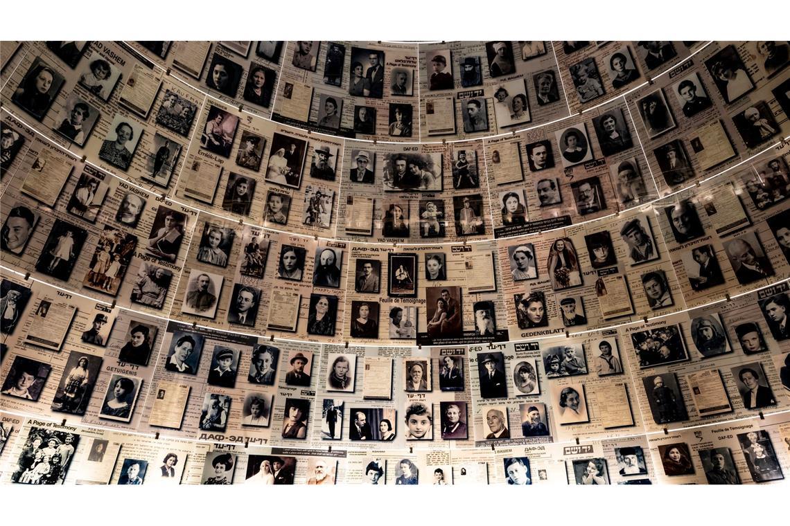 Die Halle der Namen in der Holocaust-Gedenkstätte Yad Vashem in Jerusalem. (Archivbild)