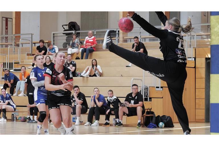 Die Handballerinnen der SG Schozach-Bottwartal (in Schwarz) haben eine schwierige Aufgabe vor sich.
