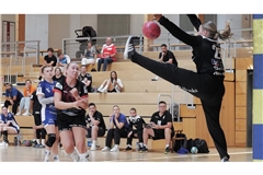 Die Handballerinnen der SG Schozach-Bottwartal (in Schwarz) haben eine schwierige Aufgabe vor sich.