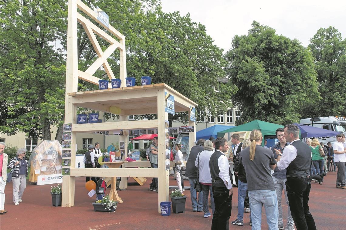 Messe inklusive Gesundheitstage Die Handwerksbetriebe, Unternehmen und Dienstleister haben im Mai wieder Gelegenheit, sich in Murrhardt zu präsentieren. Archivfoto: J. Fiedler