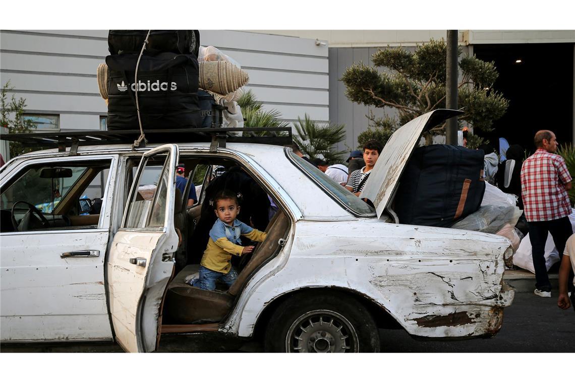 UNHCR: Eine Million Flüchtlinge nach Syrien zurückgekehrt Die Heimkehrer erwartet ein Land mit zerstörten Häusern und beschädigter Infrastruktur. (Archivbild)