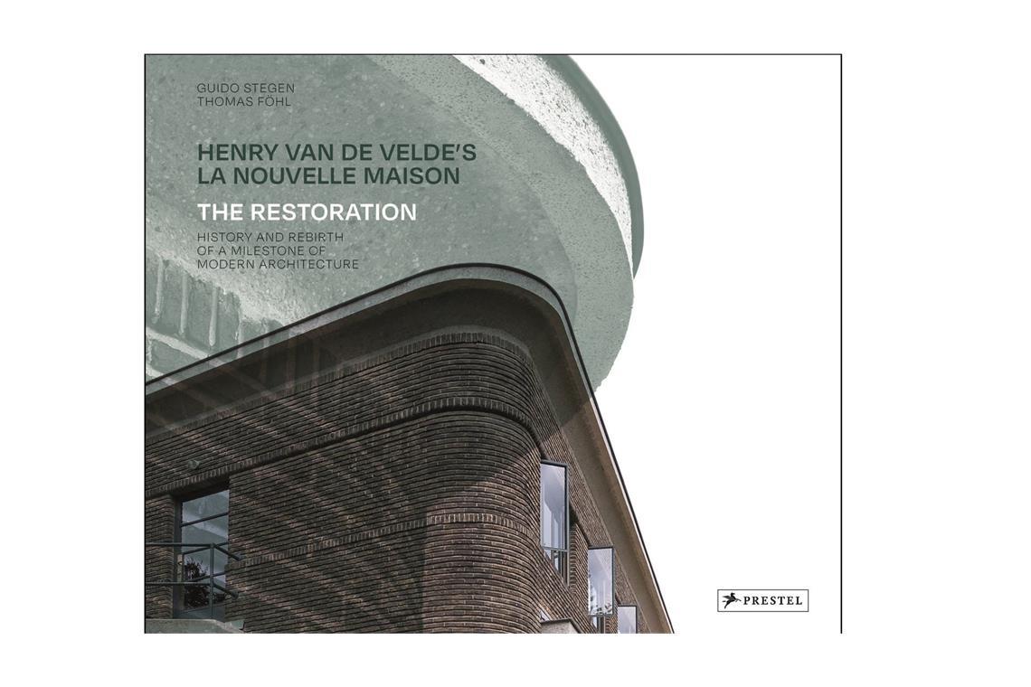 Die hier gezeigten Fotos entstammen dem lesenswerten Bildband Guido Stegen, Thomas Föhl: Henry van de Velde’s La Nouvelle Maison. The Restoration: History and Rebirth of a Milestone of Modern Architecture. 144 Seiten, 320 Farbabbildungen. Prestel Verlag,  58 Euro.