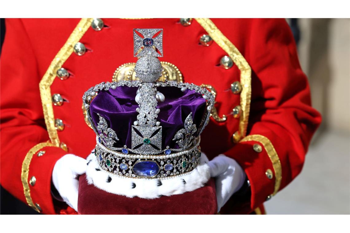 Die Imperial State Crown. (Archivbild)