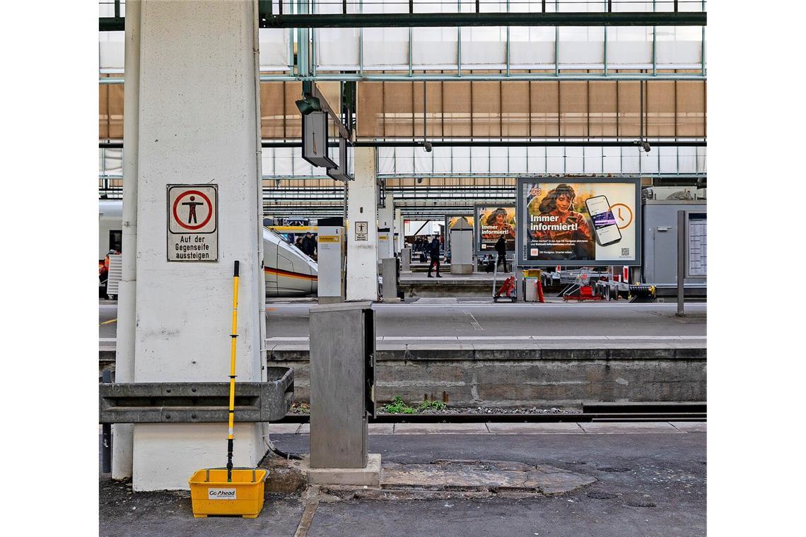Bauausstellung an der Bahnsteigkante? Die in die Jahre gekommene Bahnsteighalle des Hauptbahnhofs könnte zum IBA-Spielort werden.