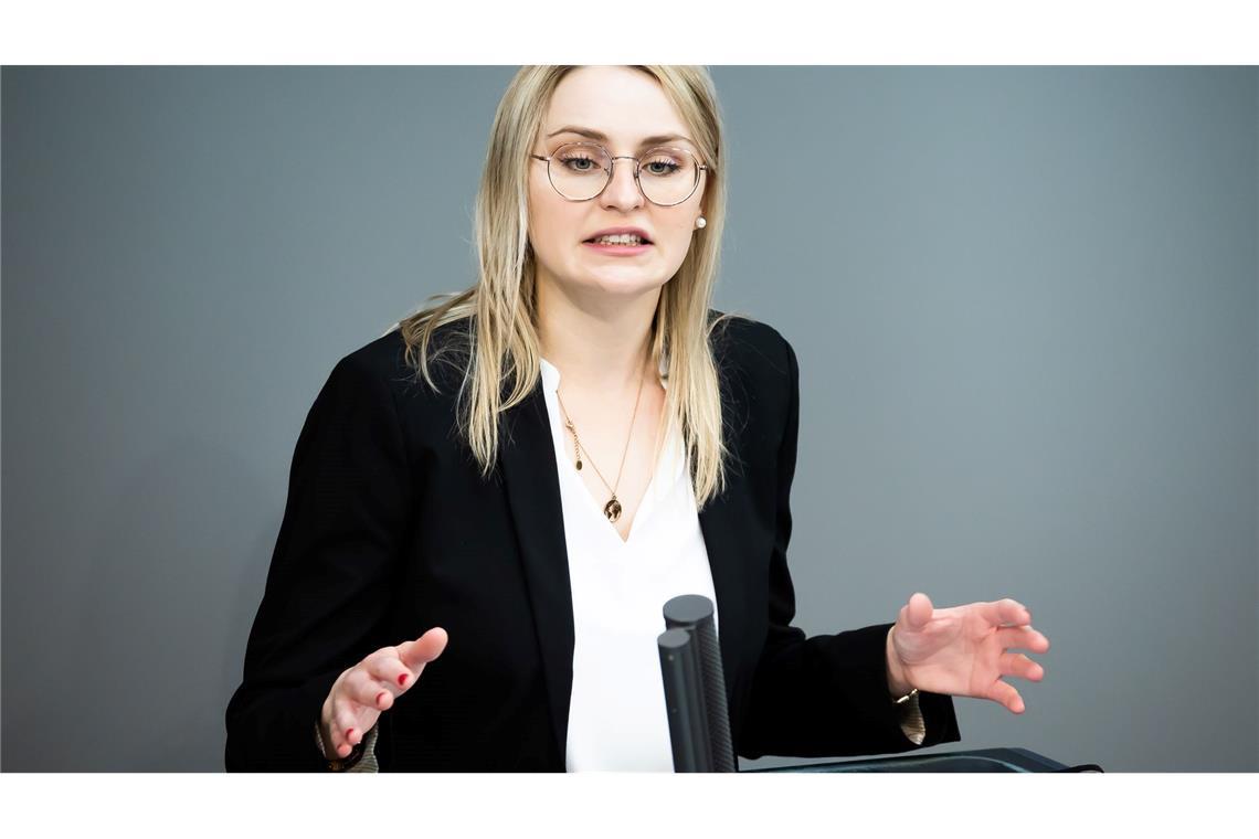 Gegenwind für Merz aus der SPD nach "Stadtbild"-Bemerkung Die Integrationsbeauftragte der Bundesregierung, Natalie Pawlik (SPD), warnt vor spaltender Rhetorik. (Archivbild)