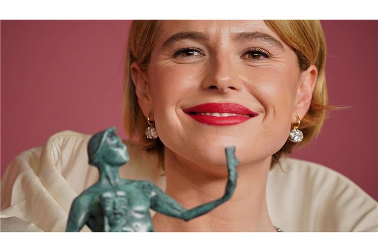 Die Irin Jessie Buckley holte sich einen Actor Award für ihre Darstellung in "Hamnet".