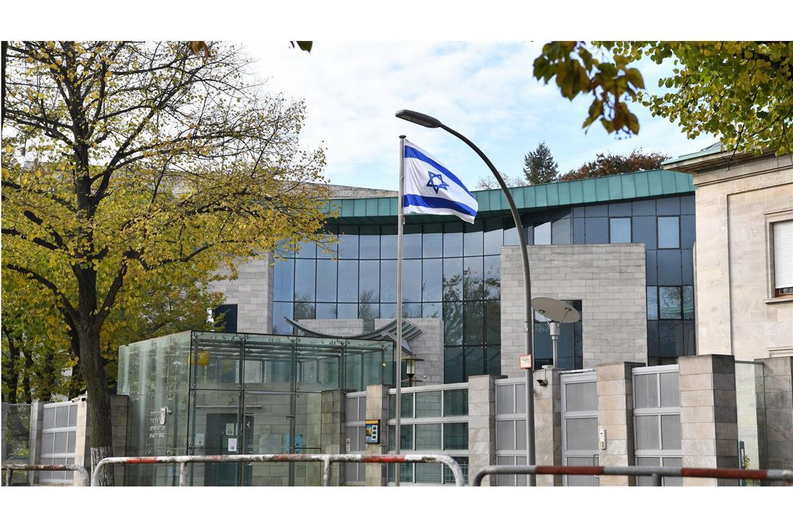 Anschlagsplan auf israelische Botschaft - Russe in Haft Die israelische Botschaft in Berlin soll Ziel eines Anschlagsplans gewesen sein. (Archivbild)