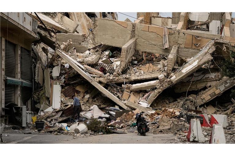 Die israelischen Angriffe haben im Libanon viel Zerstörung angerichtet.