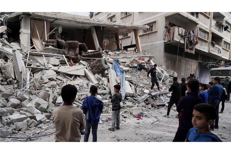 Die israelischen Streitkräfte nehmen den Gazastreifen massiv unter Beschuss. (Archivbild)