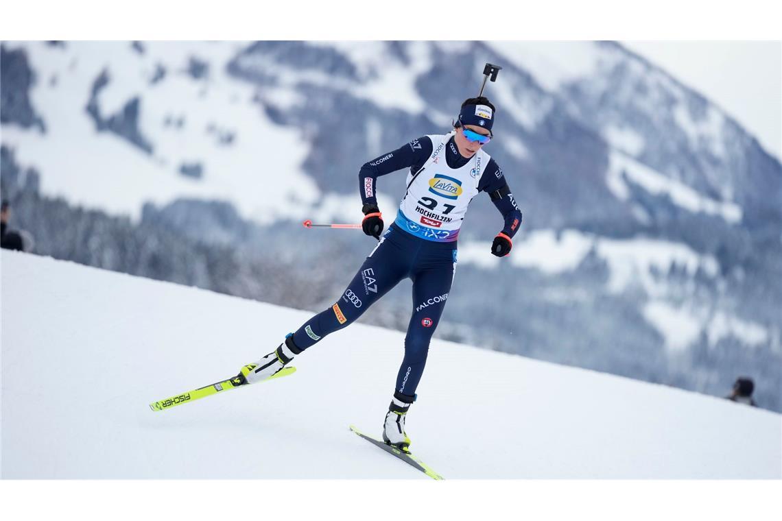Die italienische Biathletin Rebecca Passler geht beim Cas gegen ihre Dopingsperre vor. (Archivbild)