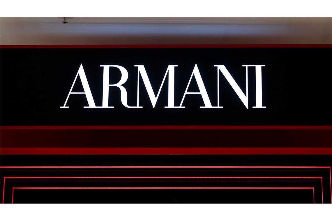 Italien verhängt Millionenstrafe gegen Armani-Unternehmen
