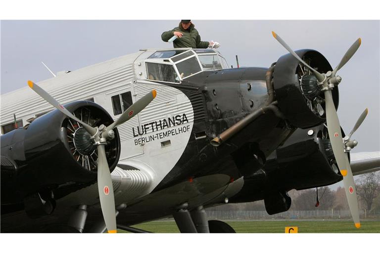 Die Ju 52 war Rückgrat der ersten Lufthansa in der NS-Zeit.