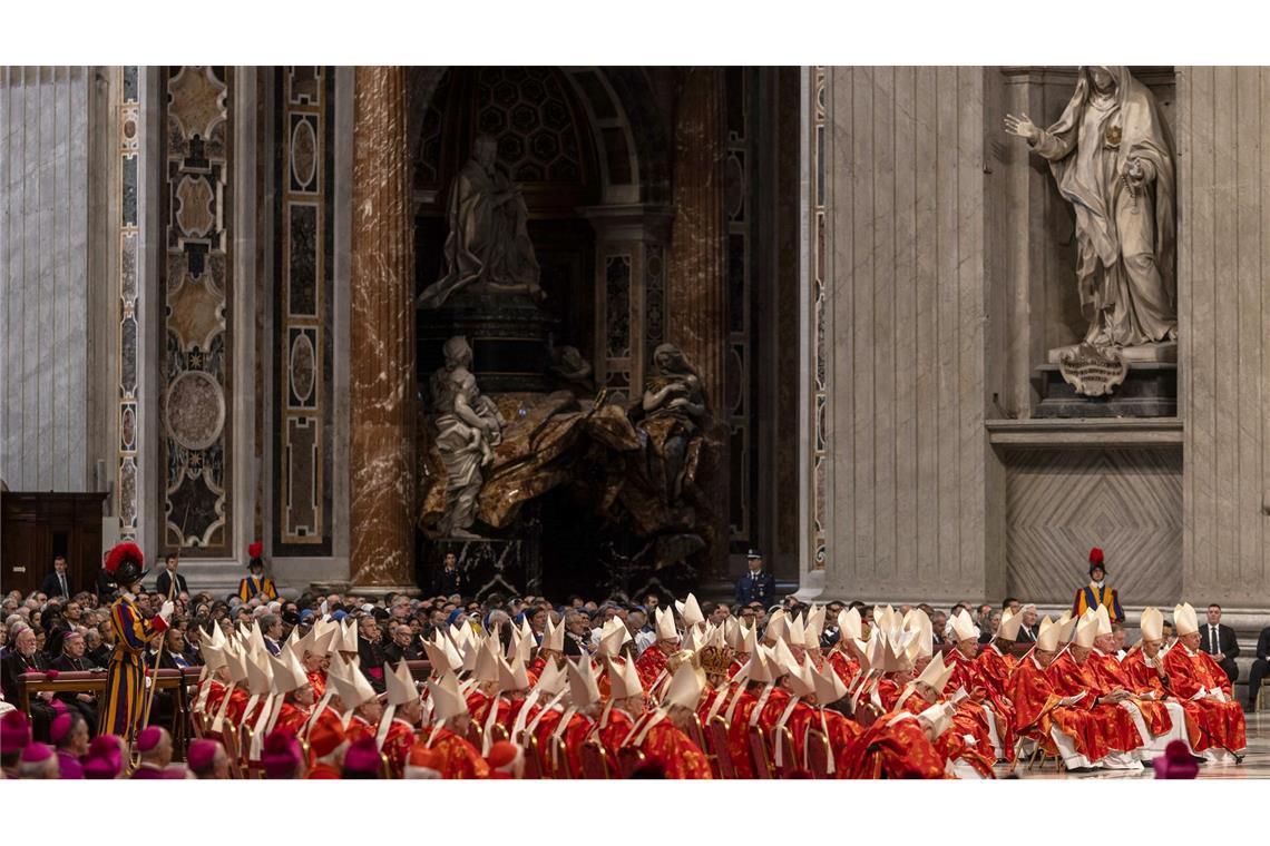 Konklave: Wahl des neuen Papstes begonnen Die Kardinäle feierten am Morgen die Messe "Pro eligendo Romano Pontefice" im Petersdom.
