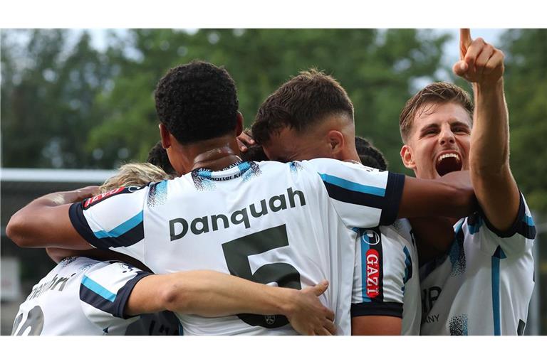 Die Kickers haben gegen Freiburg wieder gejubelt.